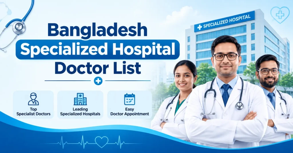 bangladesh specialized hospital doctor list