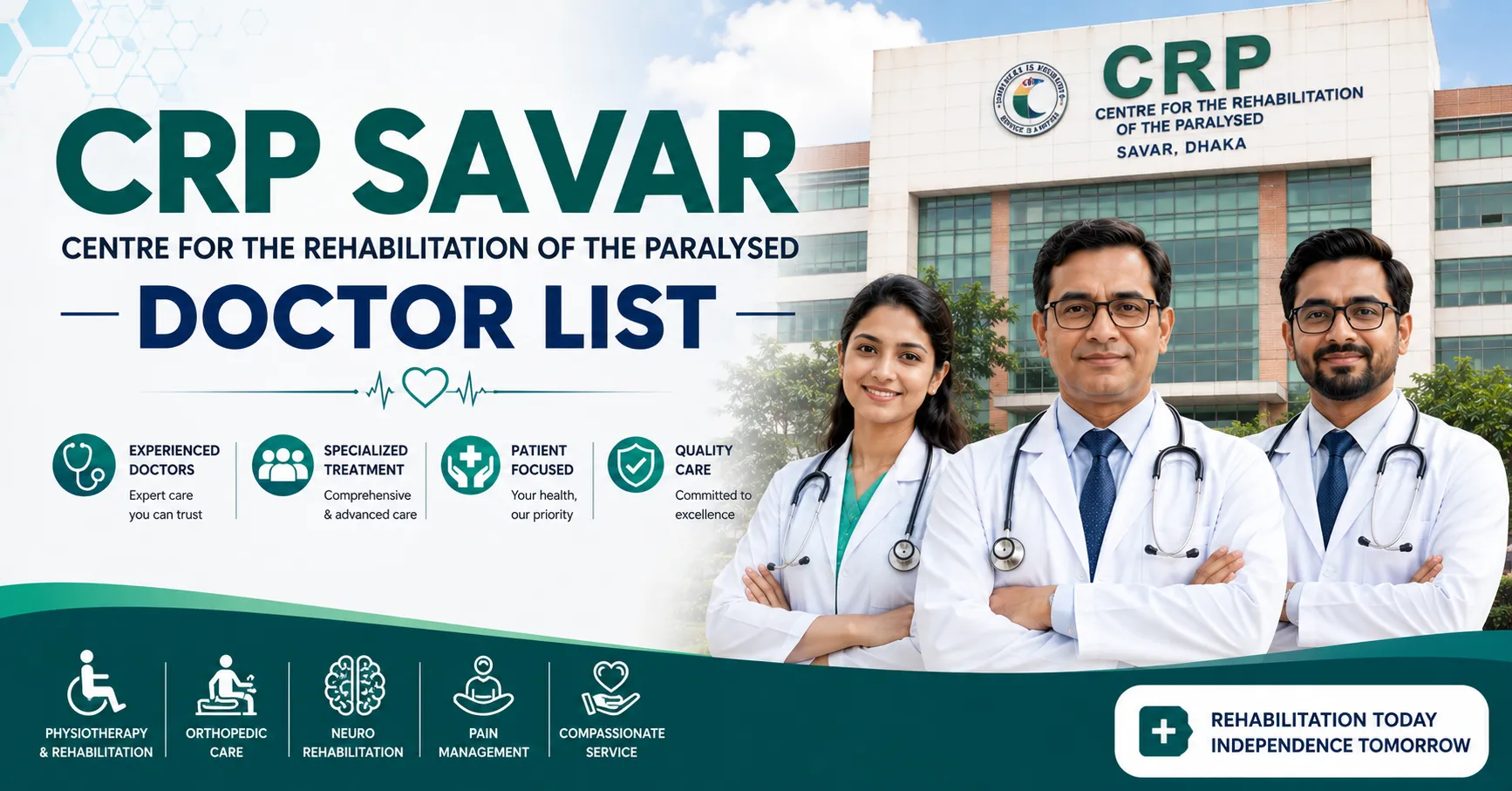 crp savar doctor list