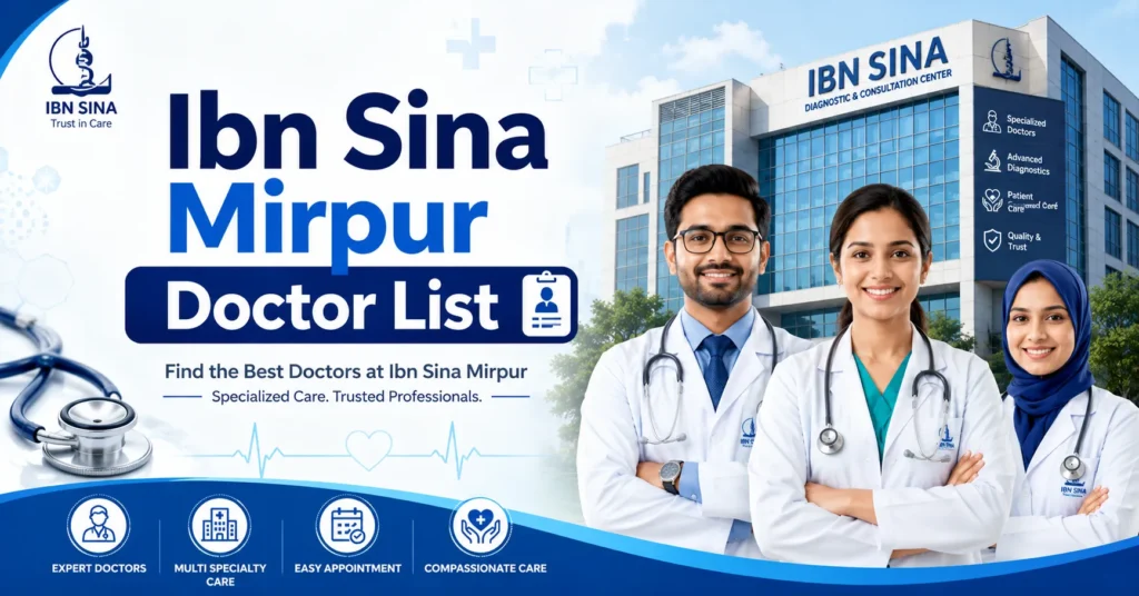 ibn sina mirpur doctor list