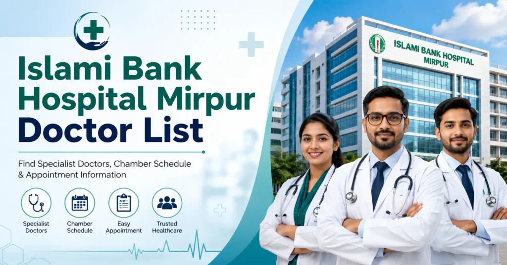 islami bank hospital mirpur doctor list
