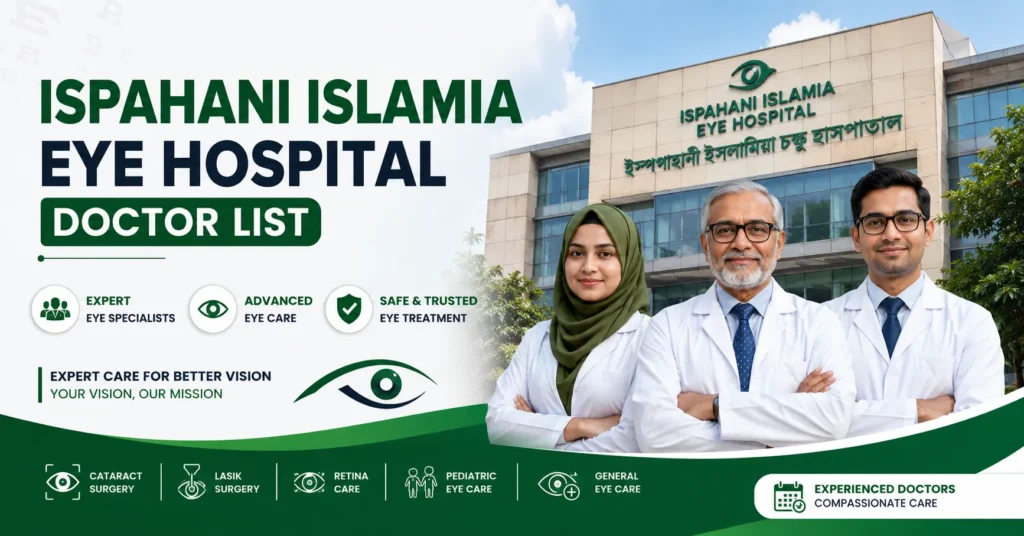 ispahani islamia eye hospital doctor list