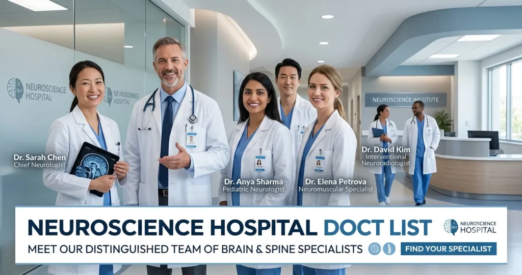 neuroscience hospital doctor list