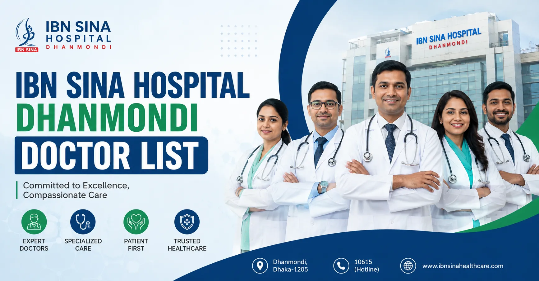 ibn sina hospital dhanmondi doctor list
